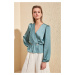 Trendyol Mint Accessory Detailed Blouse