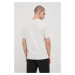 Bavlnené tričko New Balance UT21503SAH-SAH, šedá farba, s nášivkou