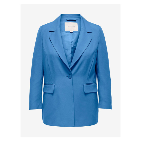 Blue women's blazer ONLY CARMAKOMA Thea - Women's