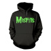 Misfits Mikina Glow Jurek Skull Black