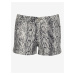 Black and white patterned shorts CAMAIEU - Women's