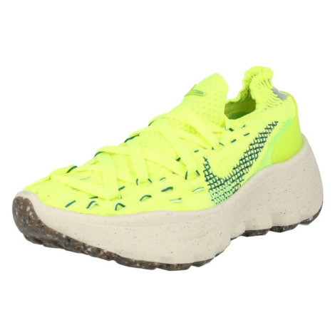 Nike Sportswear Nízke tenisky 'Space Hippie 04'  zelená / neónovo žltá / svetlozelená