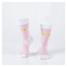 Men's pink socks with duck
