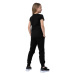 Dievčenské tepláky 4F JUNIOR TROUSERS CAS F130-20S-DEEP BLACK