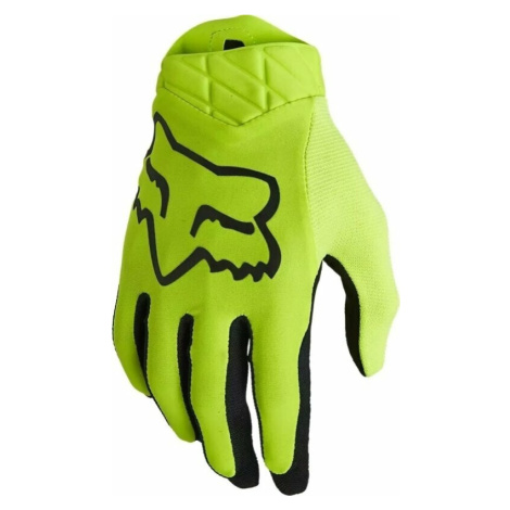 FOX Airline Gloves Fluo Yellow Rukavice