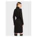 Fransa Každodenné šaty Frann 20611250 Čierna Regular Fit