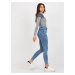 Dámske džínsové nohavice NM SP L12.14X Svetlé džínsy modré - FPrice jeans-sv.modrá