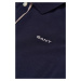 POLOKOŠEĽA GANT CONTRAST COLLAR SS PIQUE POLO EVENING BLUE