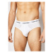 Calvin Klein Underwear Súprava 3 kusov slipov 0000U2661G Biela