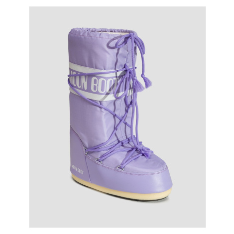 Dámske Snehule Moon Boot Icon Nylon Fialové