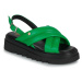 Fericelli  New 8  Sandále Zelená