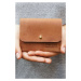 O My Bag Amsterdam -  Cardholder Camel Hunter Leather