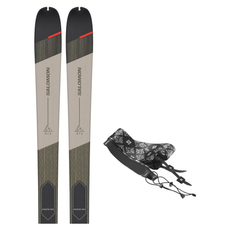 Skialpový set Salomon MTN 80 Carbon + pásy Dĺžka lyží: 170 cm