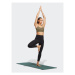 Adidas Športová podprsenka Yoga Studio Light-Support Longline Bra HY1106 Zelená