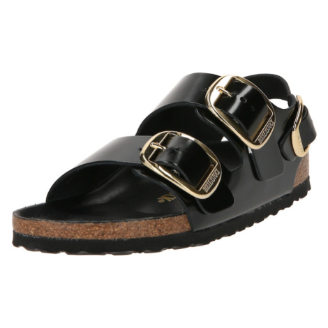 BIRKENSTOCK Sandále 'Milano'  čierna