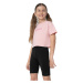 4F JUNIOR-TSHIRT F393-56S-LIGHT PINK Ružová