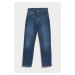 DŽÍNSY GANT CROPPED SLIM JEANS DARK BLUE BROKEN IN