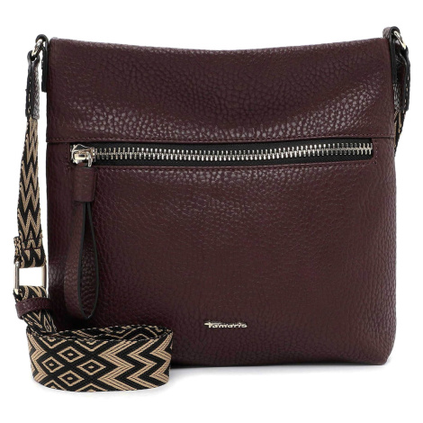 Dámska crossbody kabelka Tamaris Vaia - vínová