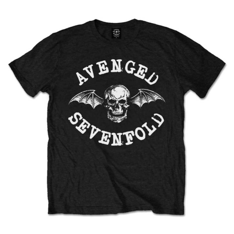 Avenged Sevenfold A7X tričko Classic Death Bat Čierna