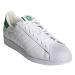 Vychádzková obuv ADIDAS ORIGINALS Superstar cloud white off white green