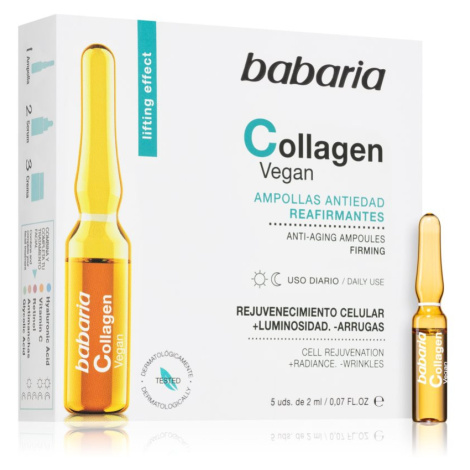 Babaria Collagen koncentrované sérum proti príznakom starnutia pleti v ampulkách