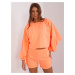 Fluo Orange Women's Two-Piece Tracksuit