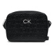 Calvin Klein Kabelka Re-Lock Camera Bag Emb Mono K60K610199 Čierna