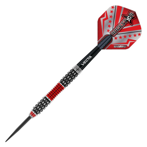 Sada steel šípok Winmau Joe Cullen Rockstar RS 1.0, 24g, 90% wolfram