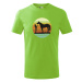 Detské tričko pre milovníkov koní Life is better - skvelý darček na narodeniny
