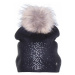 Shimmer dámská zimní čepice barva: černá