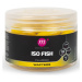 Mainline vyvážené boilie fluoro wafters iso fish 150 ml 15 mm - yellow