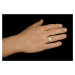 L'AMOUR snubný prsteň z ocele