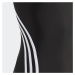 ADIDAS PERFORMANCE Športové plavky '3-Stripes'  čierna / biela