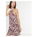 Voľnočasové šaty pre ženy Trendyol - béžová, fialová