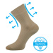 Boma Viktorka Dámske ponožky s extra voľným lemom - 3 páry BM000000624700100354 béžová