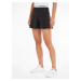 Black Ladies Skirt Tommy Jeans Logo Taping Skir - Women