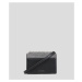 Kabelka Karl Lagerfeld K/Signature Sp Sm Shb Crystals Black/Silver