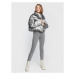 Calvin Klein Vatovaná bunda High Shine Metallic K20K204688 Strieborná Regular Fit