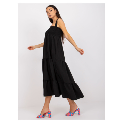 Dress-RO-SK-ELB-2315.33-black Rue Paris