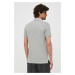 Polo tričko Tommy Hilfiger pánske,šedá farba,jednofarebné,MW0MW17771