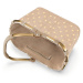 Košík Reisenthel Carrybag XS Frame Metallic dots coffee