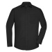 James & Nicholson Pánska košeľa s dlhým rukávom JN682 - Čierna