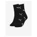 Sada dvoch párov dámskych ponožiek v čiernej farbe Puma