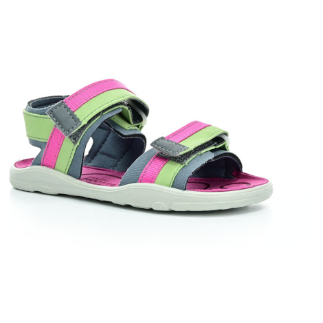 Ricosta Sydney Avocado/Grau/Pink barefoot sandále 33 EUR