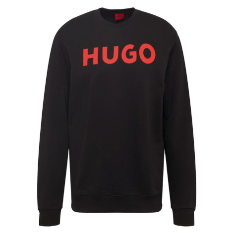 HUGO Mikina 'Dem'  červená / čierna Hugo Boss