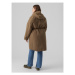 Vero Moda Curve Prechodný kabát 10287156 Hnedá Regular Fit