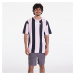 Tričko Karl Kani Retro Washed Stripe Tee Rose/ Grey/ White