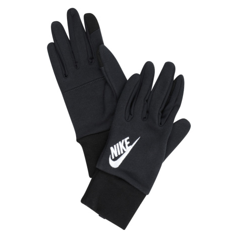 Nike Sportswear Prstové rukavice 'Club Fleece'  čierna / biela