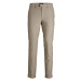 JACK & JONES Chino nohavice 'Marco Connor'  tmelová