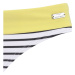 VENICE BEACH Bikinové nohavičky  žltá / čierna / biela